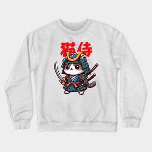 Neko Samurai Crewneck Sweatshirt